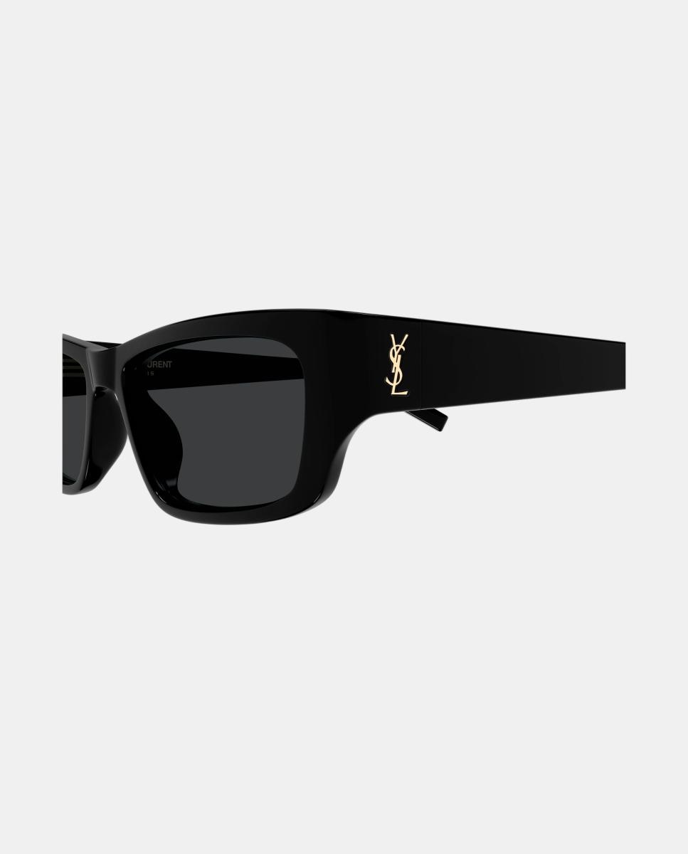 Gafas de sol SL M182 JAZZ de mujer rectangular en acetato - Saint Laurent - Negro Negro-3