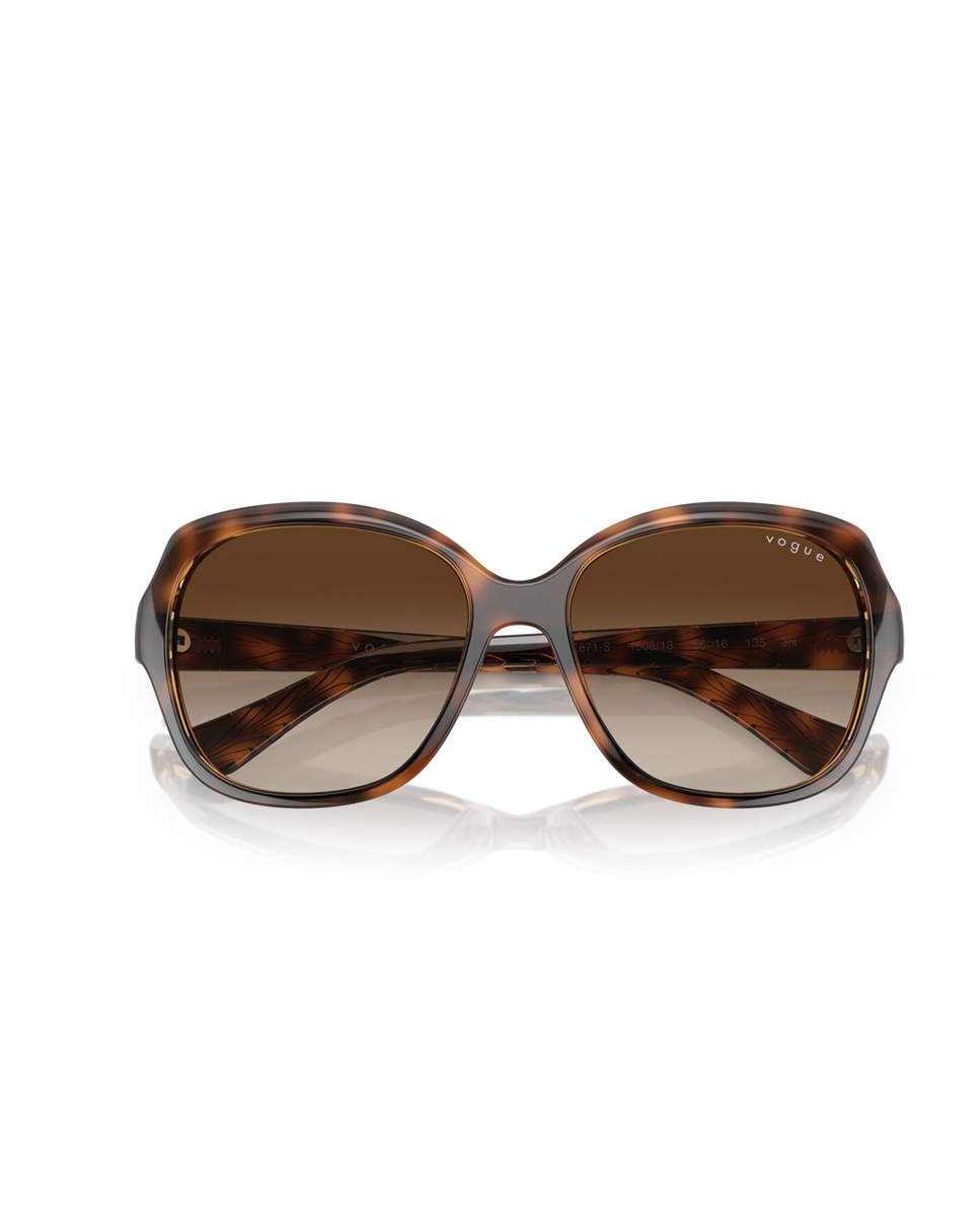 Gafas de sol VO2871S de mujer cuadrada en inyectado con lente degradada - Vogue - Marrón Marrón-5