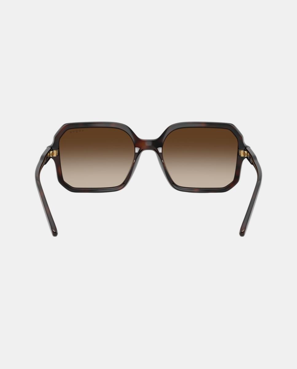Gafas de sol VO5696S de mujer cuadrada en inyectado con lente degradada - Vogue - Marrón Marrón-6