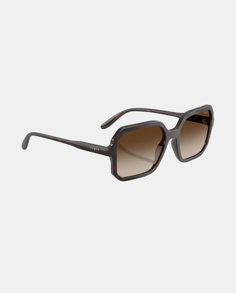 Gafas de sol VO5696S de mujer cuadrada en inyectado con lente degradada - Vogue - Marrón Marrón-7