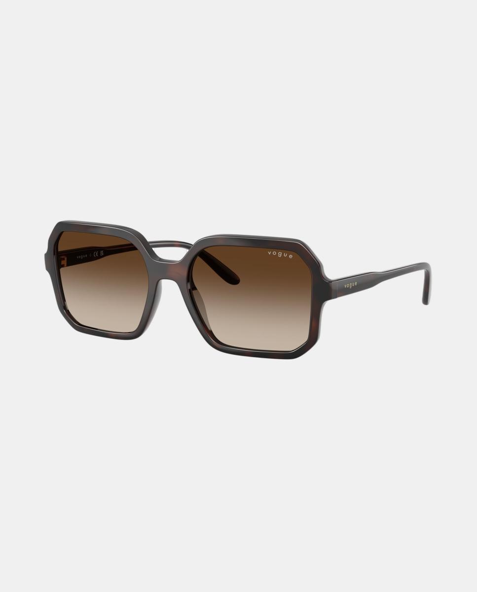 Gafas de sol VO5696S de mujer cuadrada en inyectado con lente degradada - Vogue - Marrón Marrón-8