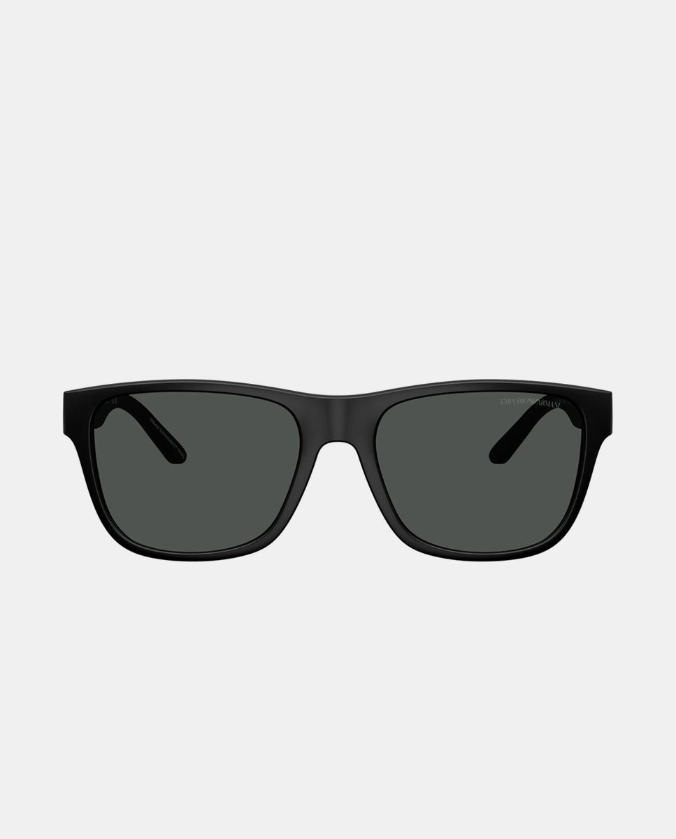 Imagen 0 de Gafas de sol EA4243 de hombre cuadrada en inyectado Negro