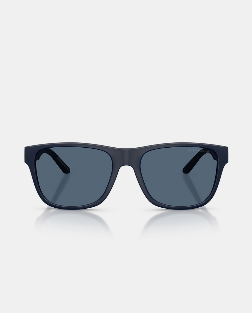 Imagen 4 de Gafas de sol EA4243 de hombre cuadrada en inyectado - Emporio Armani - Azul Azul