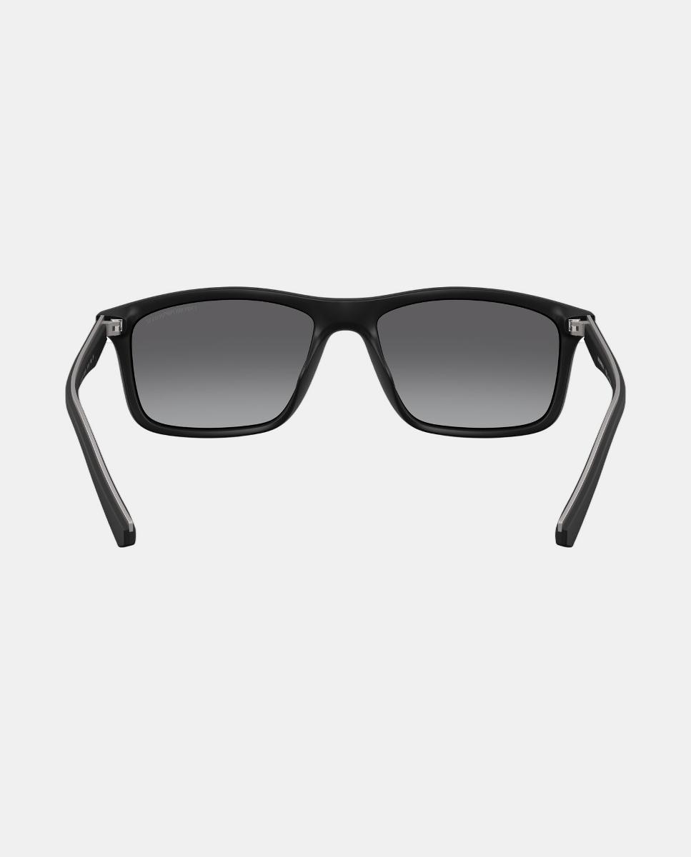 Gafas de sol EA4257U de hombre rectangular en inyectado con lente degradada Negro Emporio Armani Negro-6