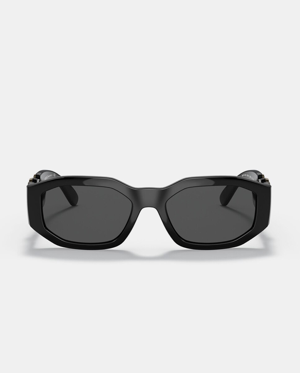 Gafas de sol VE4361 de hombre geométrica en inyectado - Versace - Negro Negro-4