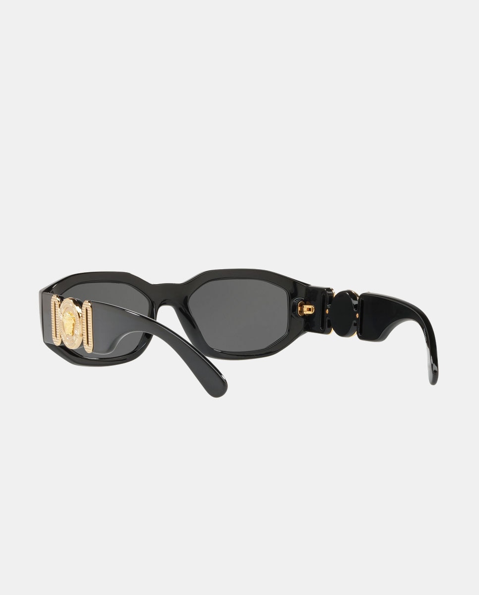 Gafas de sol VE4361 de hombre geométrica en inyectado - Versace - Negro Negro-6