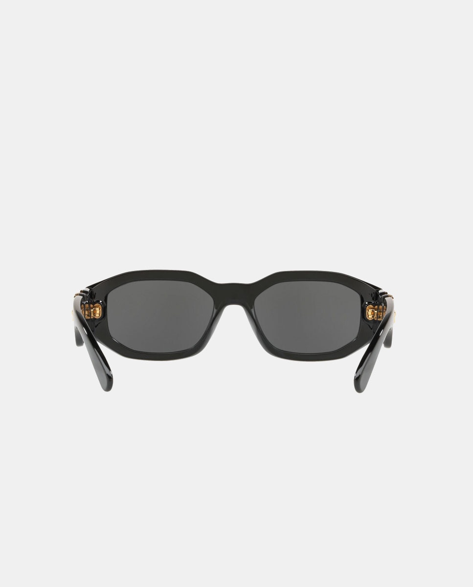 Gafas de sol VE4361 de hombre geométrica en inyectado - Versace - Negro Negro-7