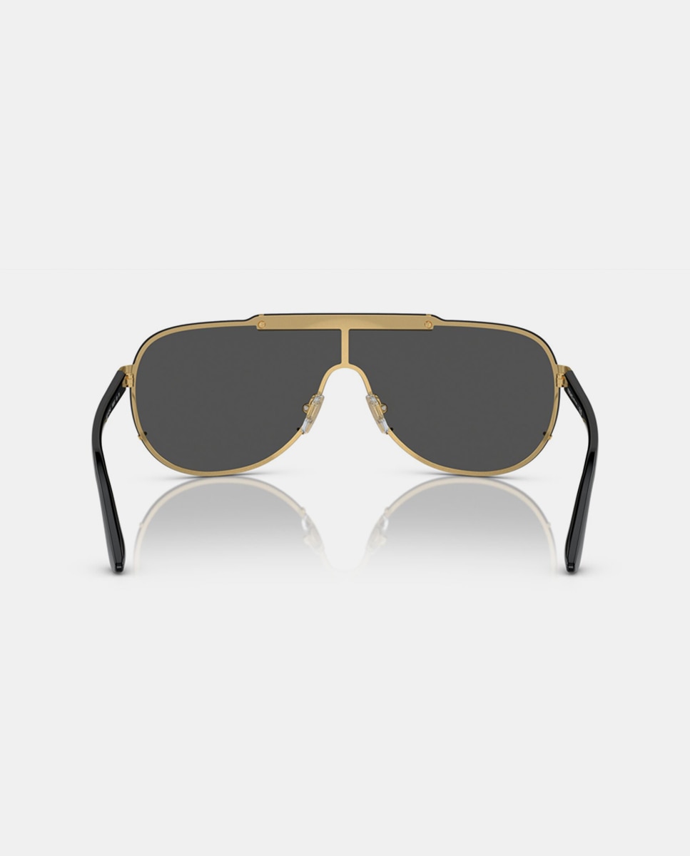 Imagen 6 de Gafas de sol VE2140 de hombre piloto en metal - Versace - Oro Oro