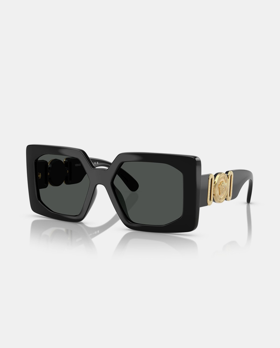 Gafas de sol VE4478U de mujer cuadrada en inyectado - Versace - Negro Negro-2