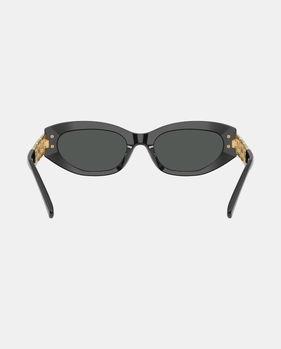 Gafas de sol VE4501 de mujer ojo de gato en acetato - Versace - Negro Negro-6