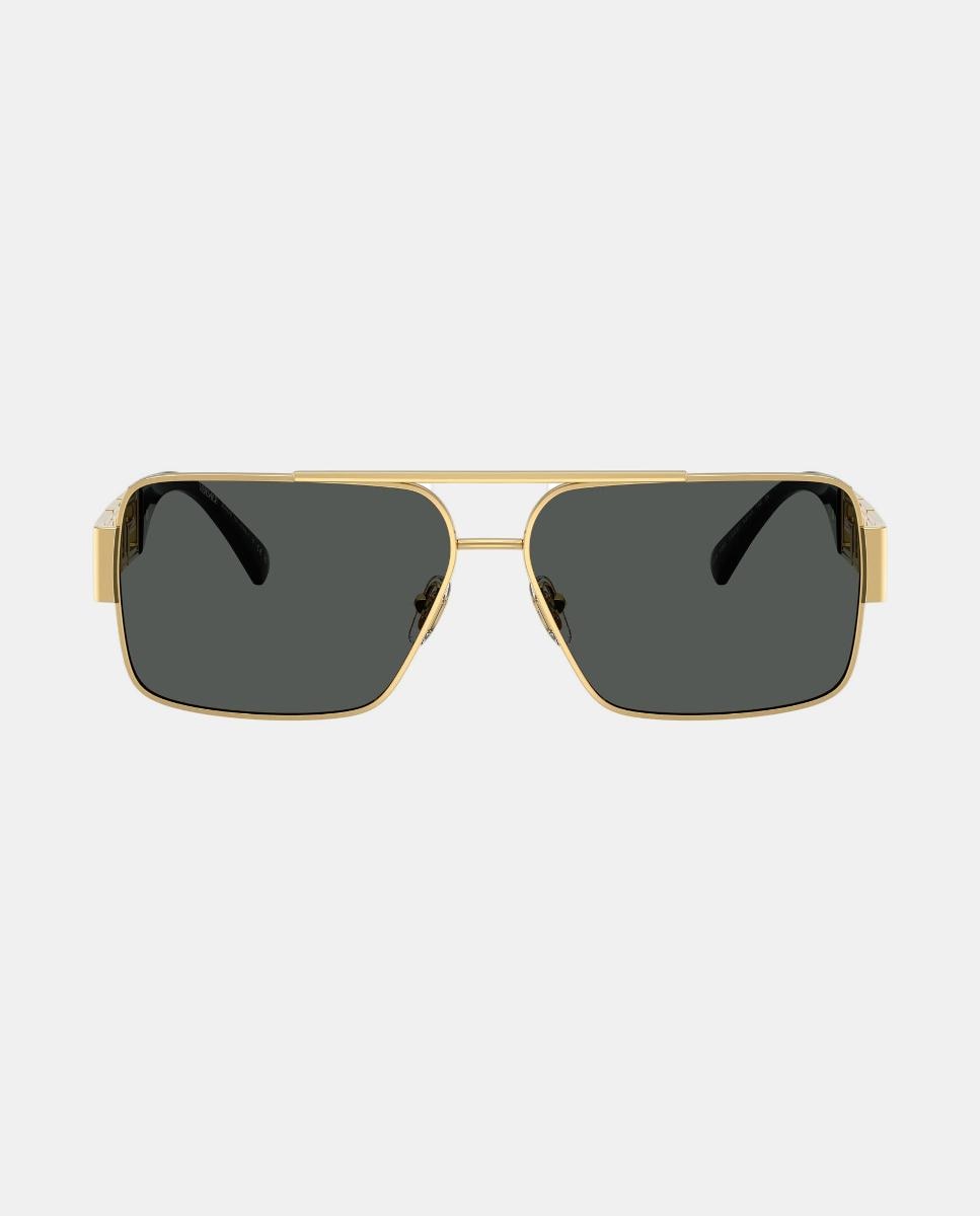 Imagen 1 de Gafas de sol VE2290 de hombre rectangular en metal Oro