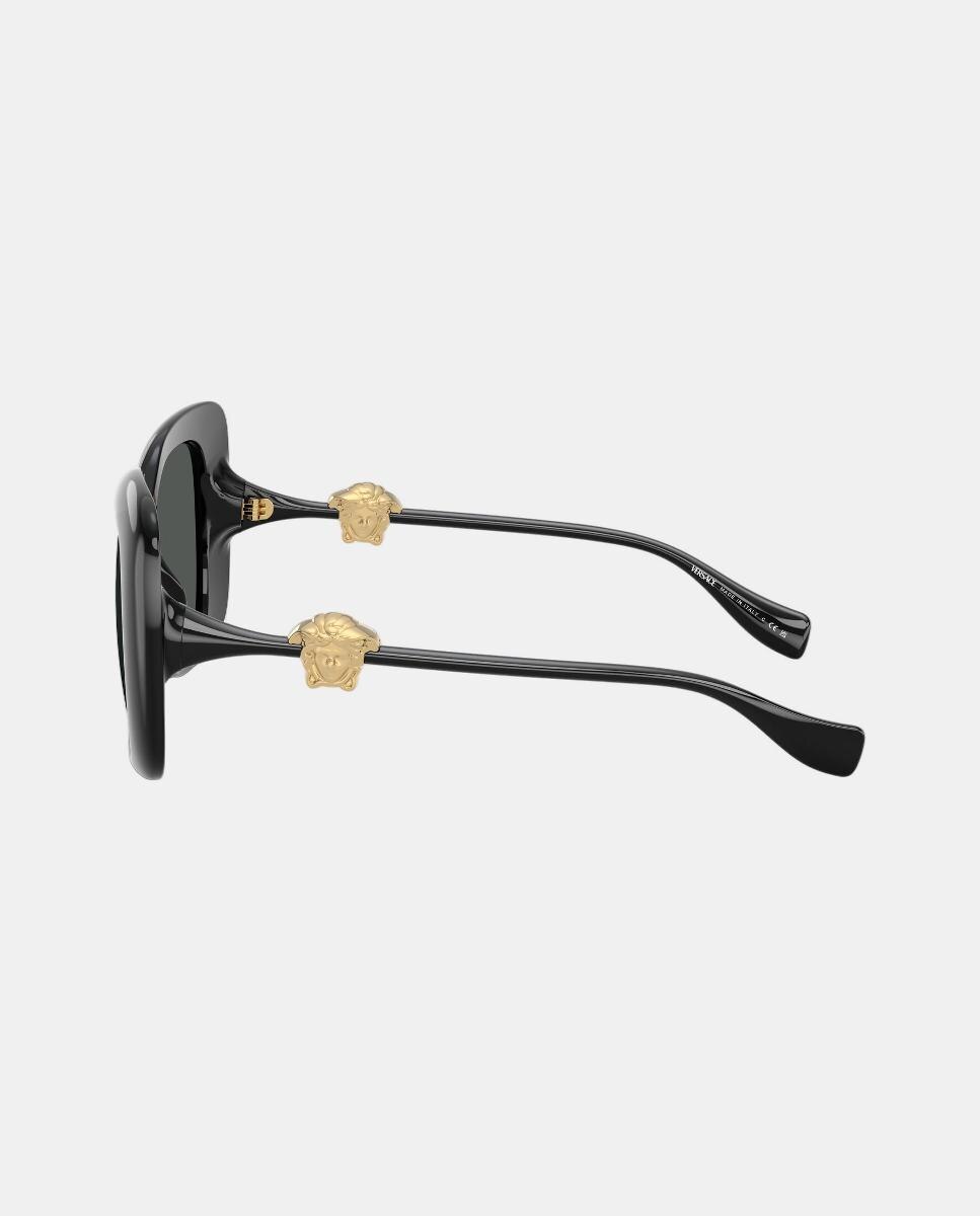 Gafas de sol VE4499U de mujer cuadrada en inyectado - Versace - Negro Negro-3