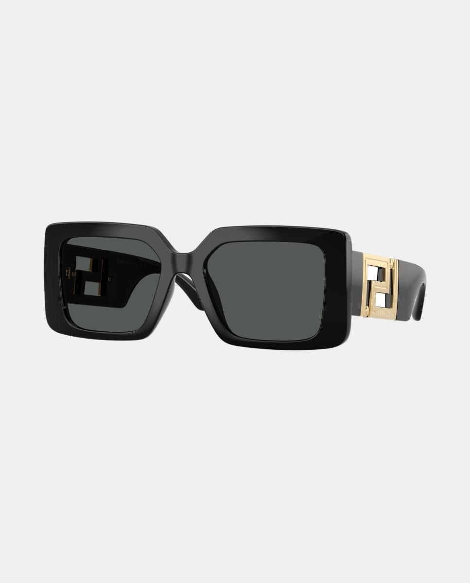Gafas de sol VE4505U de mujer cuadrada en inyectado - Versace - Negro Negro-8