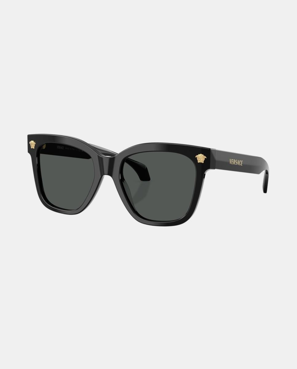 Gafas de sol VE4511 de mujer cuadrada en acetato - Versace - Negro Negro-2