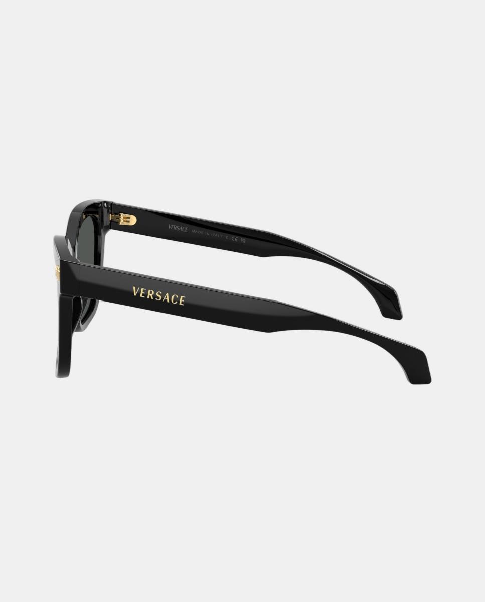 Gafas de sol VE4511 de mujer cuadrada en acetato - Versace - Negro Negro-3