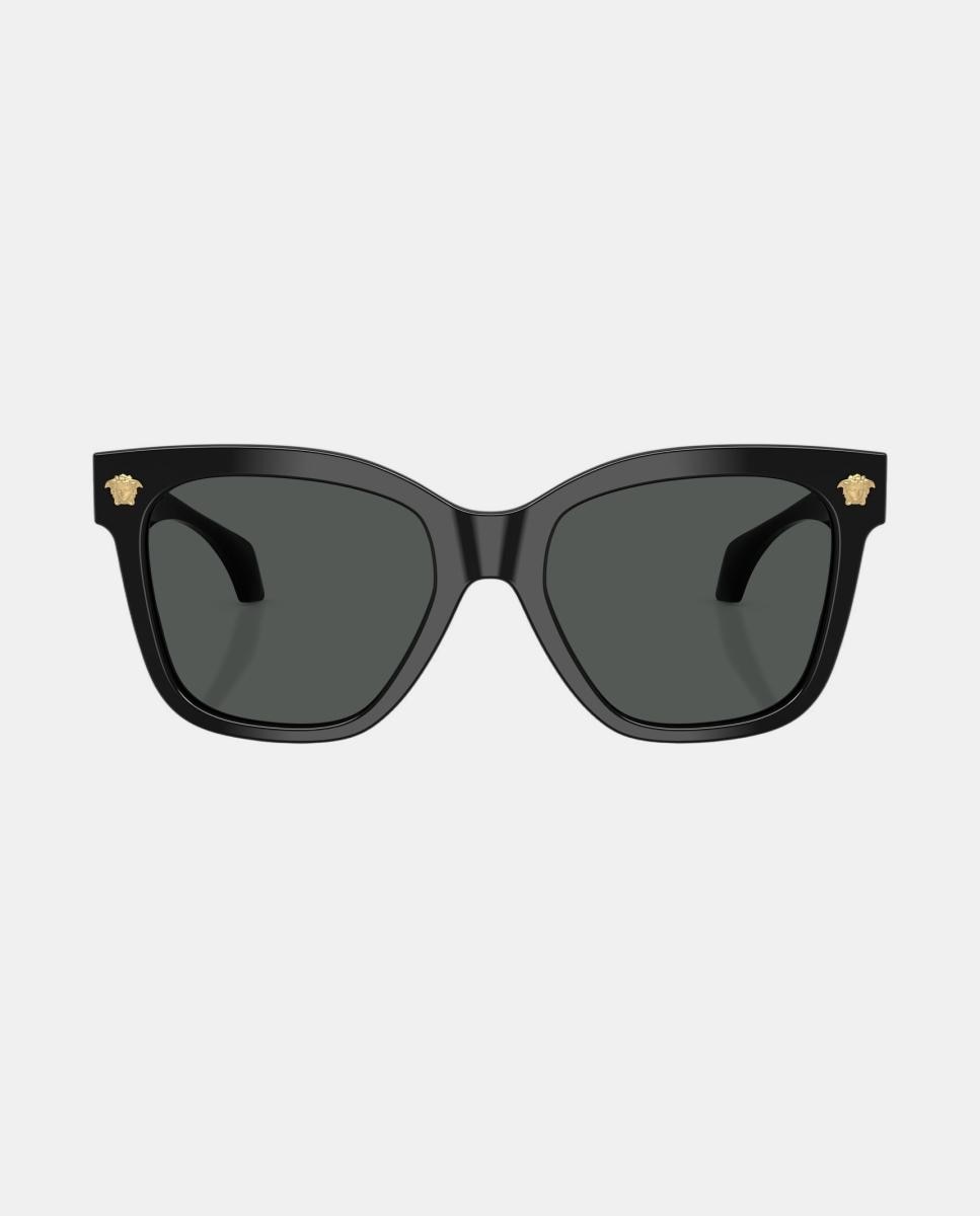 Gafas de sol VE4511 de mujer cuadrada en acetato - Versace - Negro Negro-4