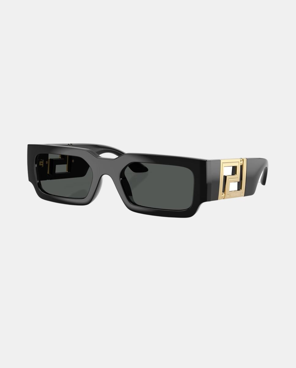 Imagen 2 de Gafas de sol VE4506U de hombre rectangular en inyectado - Versace - Negro Negro