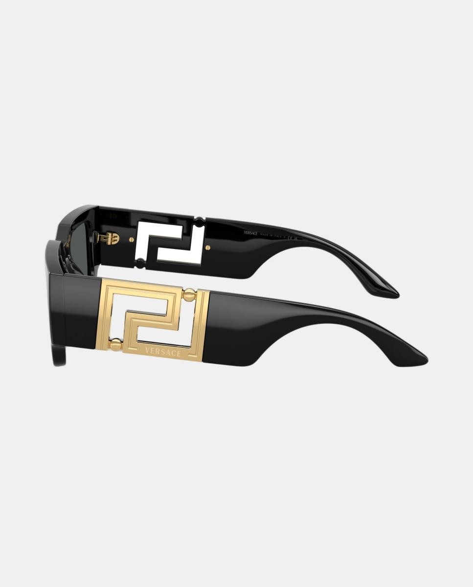 Imagen 3 de Gafas de sol VE4506U de hombre rectangular en inyectado - Versace - Negro Negro