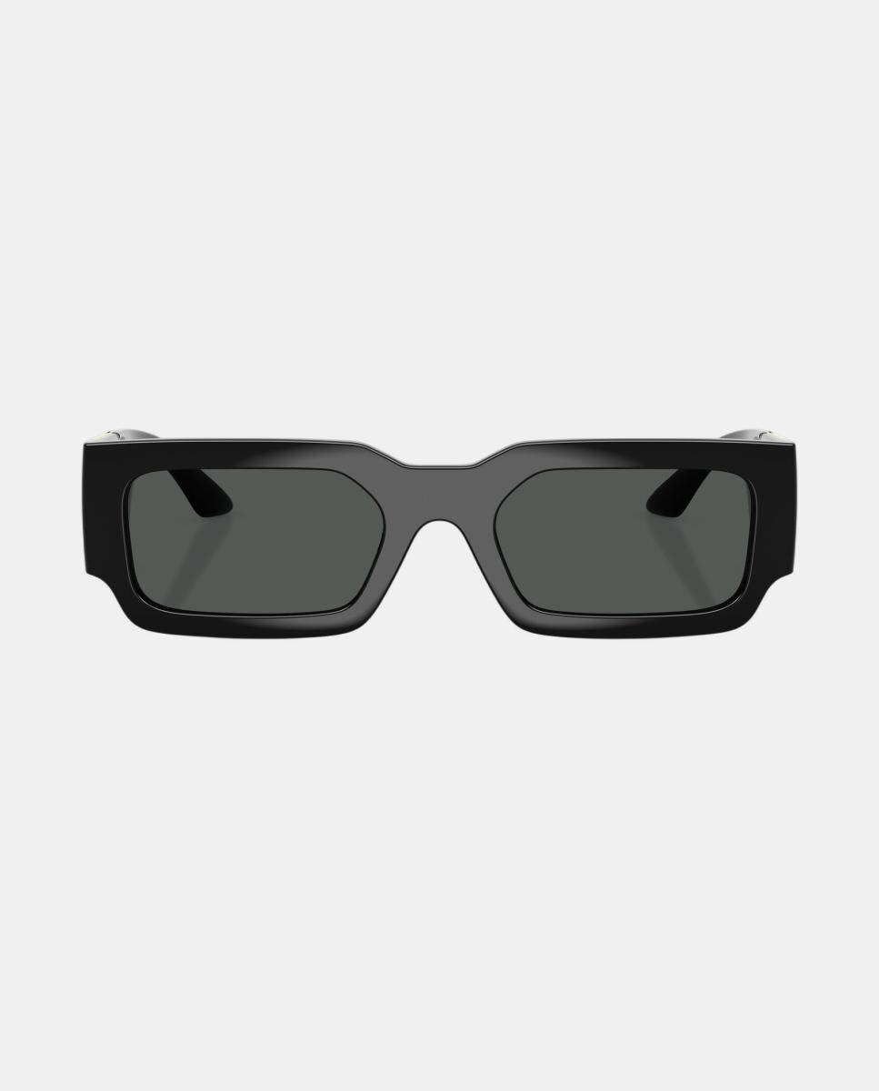 Imagen 4 de Gafas de sol VE4506U de hombre rectangular en inyectado - Versace - Negro Negro