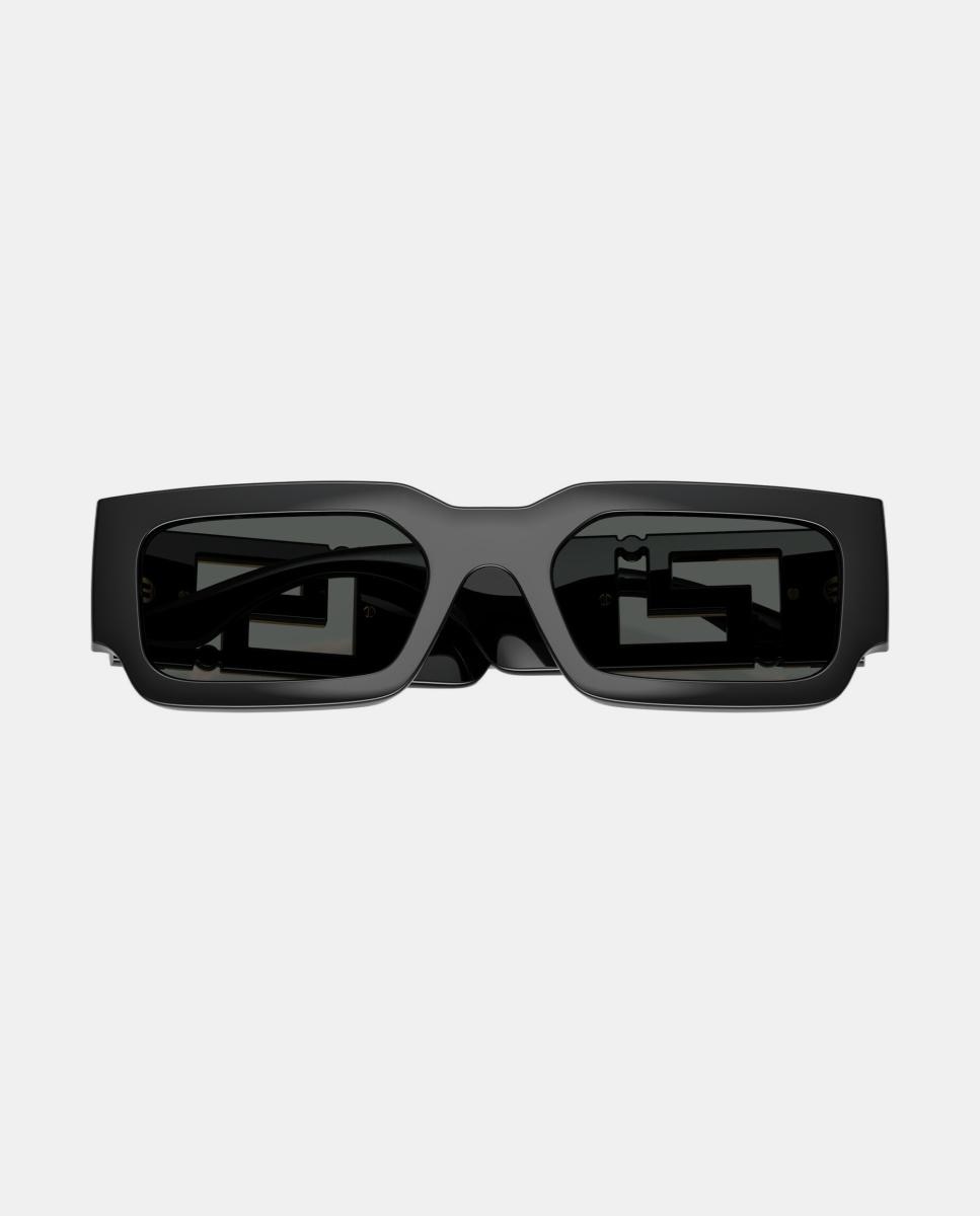 Imagen 5 de Gafas de sol VE4506U de hombre rectangular en inyectado - Versace - Negro Negro