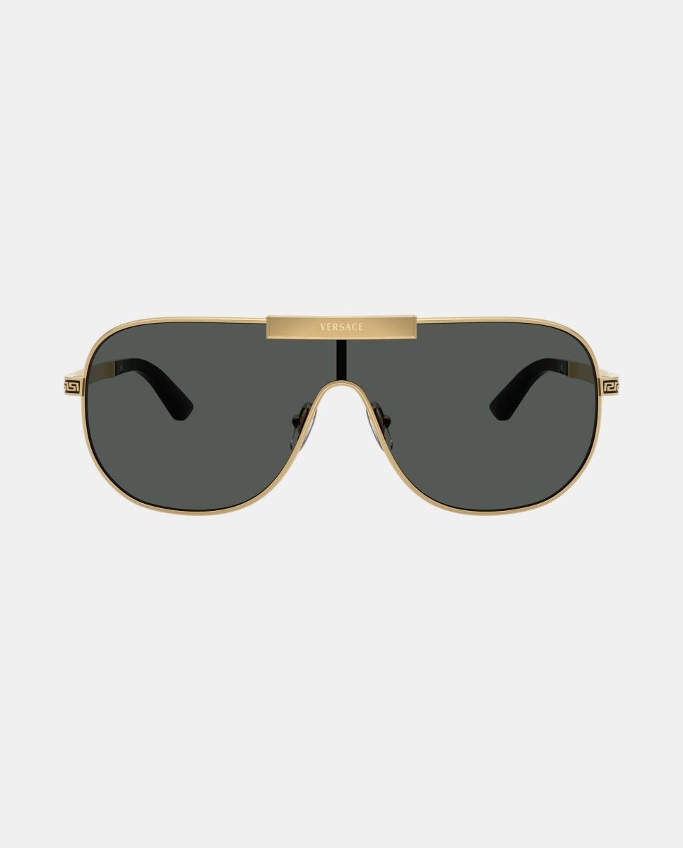 Imagen 1 de Gafas de sol VE2293 de hombre geométrica en metal Oro