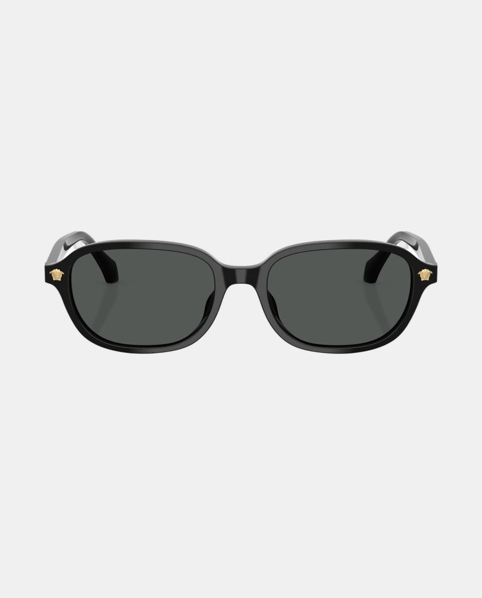 Gafas de sol VE4514D de mujer rectangular en acetato - Versace - Negro Negro-4