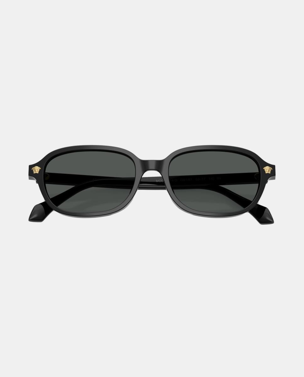 Gafas de sol VE4514D de mujer rectangular en acetato - Versace - Negro Negro-5