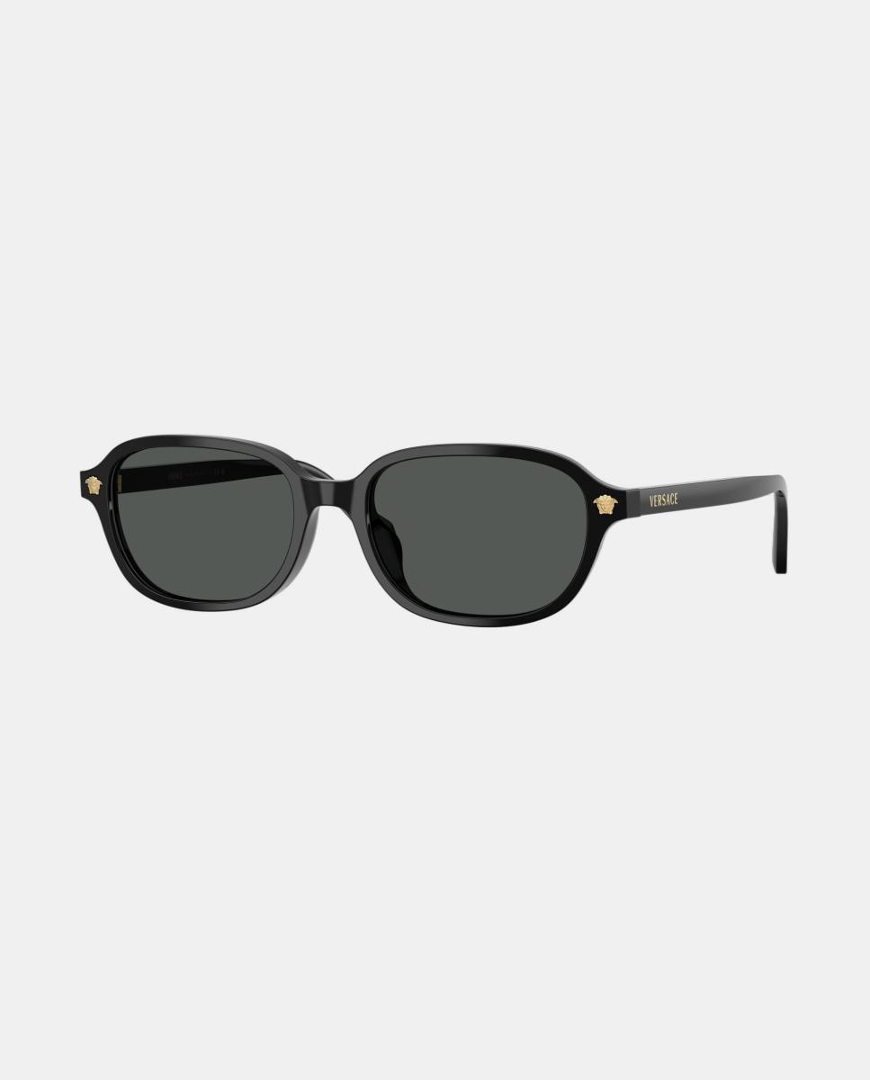 Gafas de sol VE4514D de mujer rectangular en acetato - Versace - Negro Negro-8