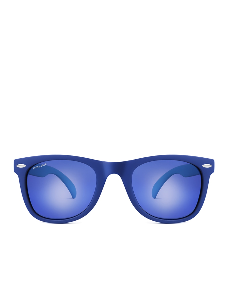 Imagen 0 de Gafas de sol infantiles cuadradas en azul con lentes polarizadas Azul