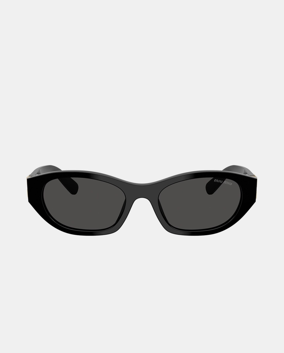 Imagen 0 de Gafas de sol MU A03S de mujer geométrica en acetato Negro