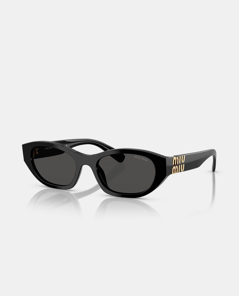Gafas de sol MU A03S de mujer geométrica en acetato - Miu Miu - Negro Negro-2