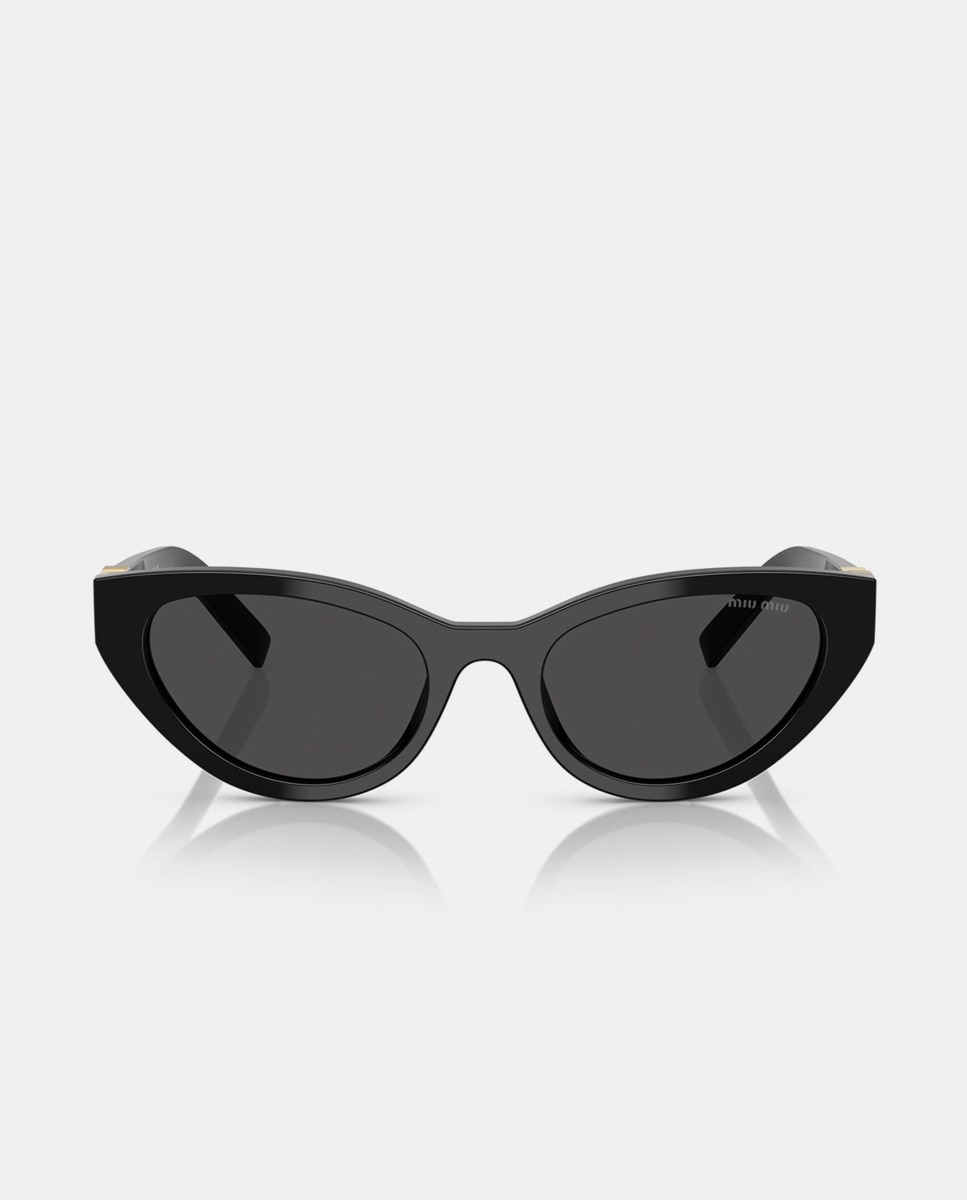 Imagen 4 de Gafas de sol MU A04S de mujer mariposa en acetato - Miu Miu - Negro Negro