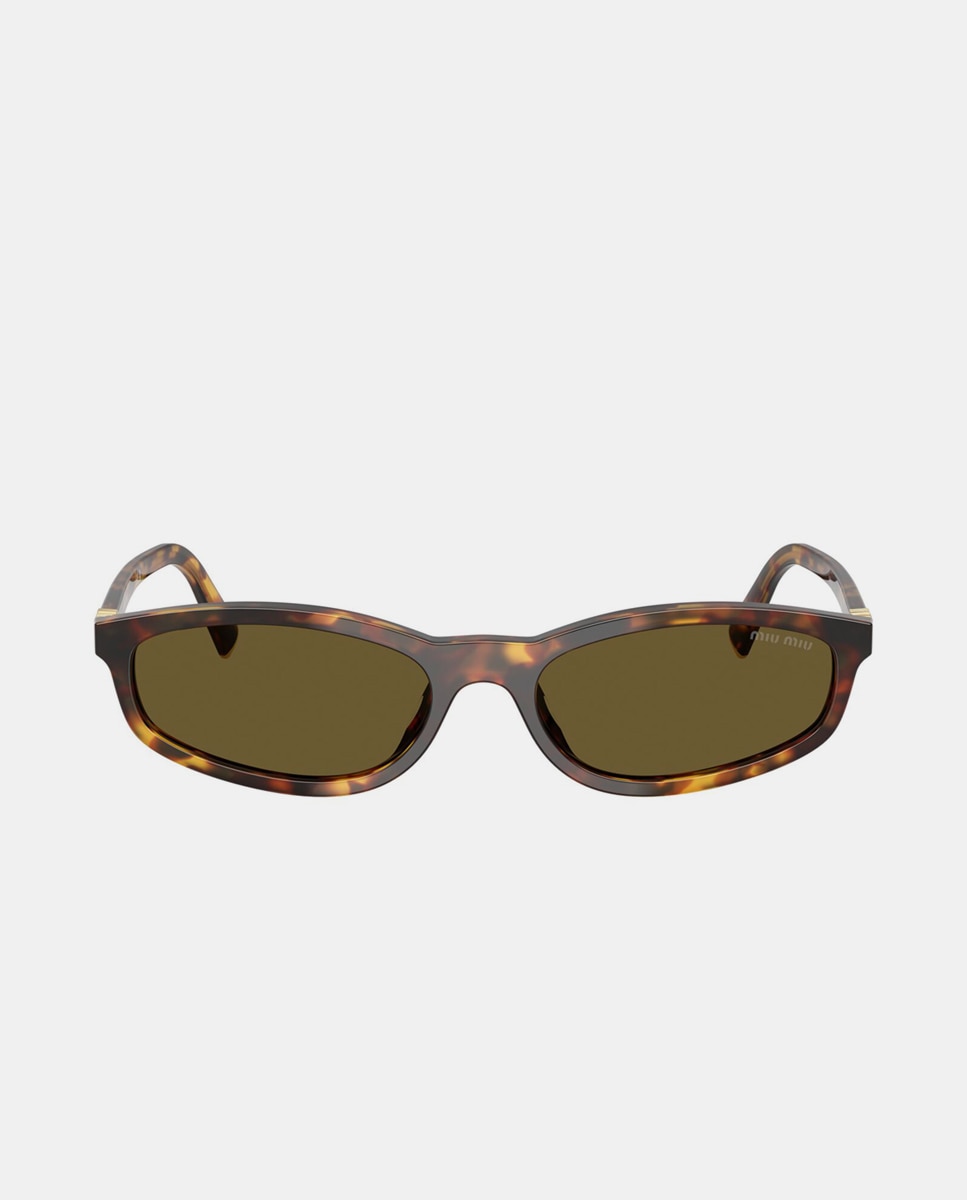 Imagen 1 de Gafas de sol MU A06S de mujer geométrica en acetato Marrón