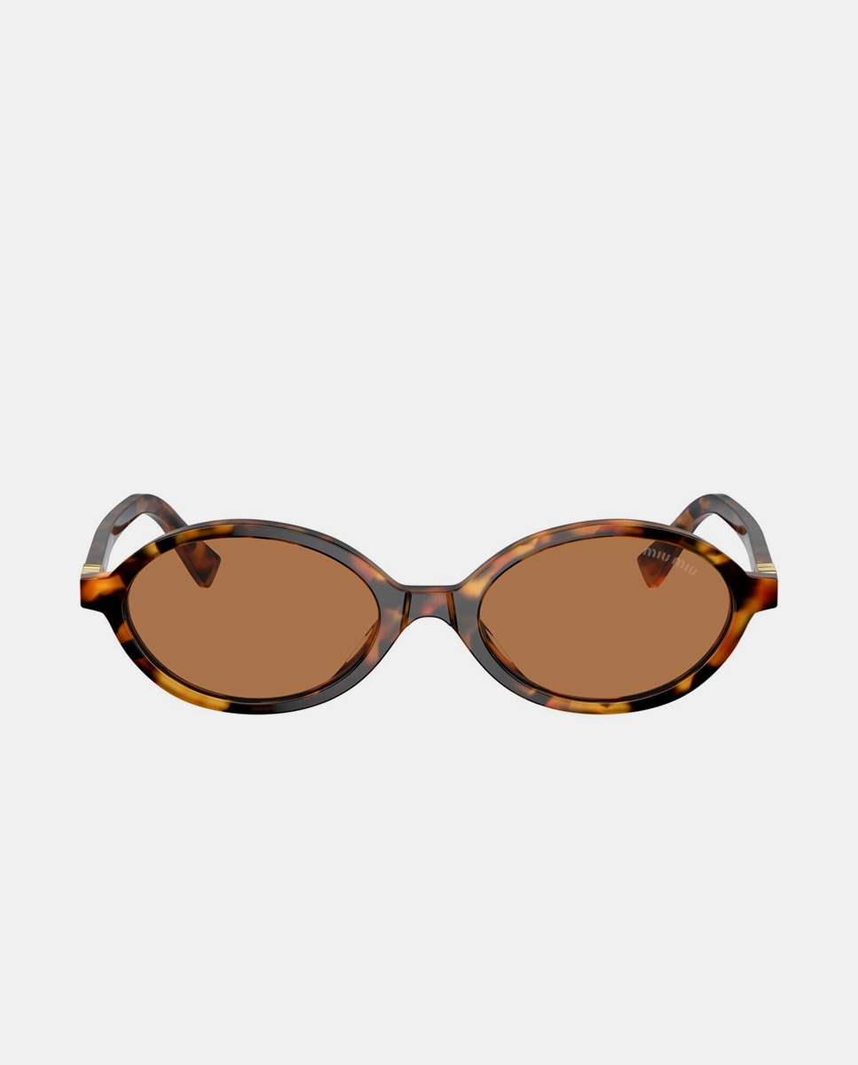 Imagen 0 de Gafas de sol MU4ZS de mujer ovalada en acetato Marrón