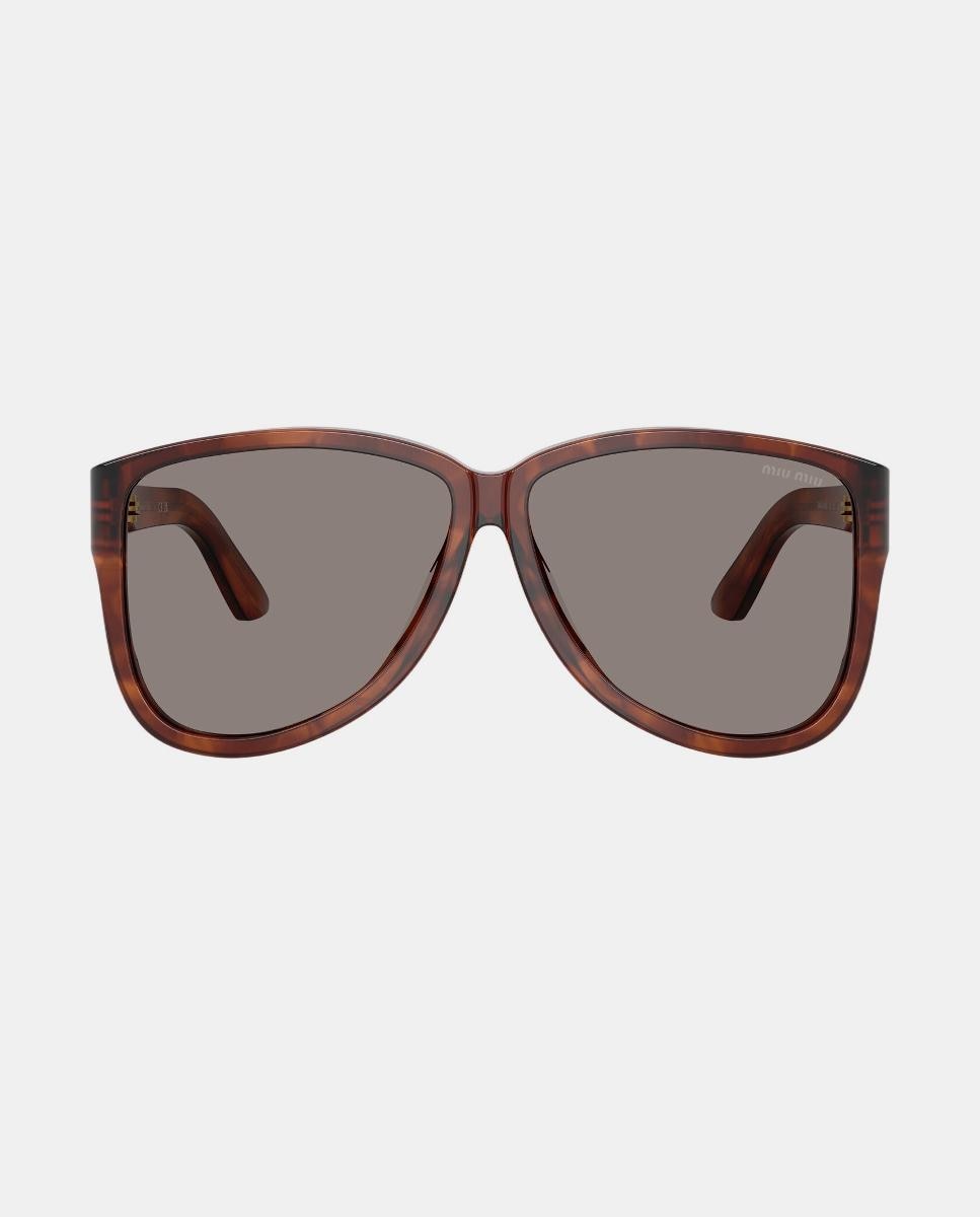 Imagen 0 de Gafas de sol MU A08S de mujer piloto en acetato Marrón