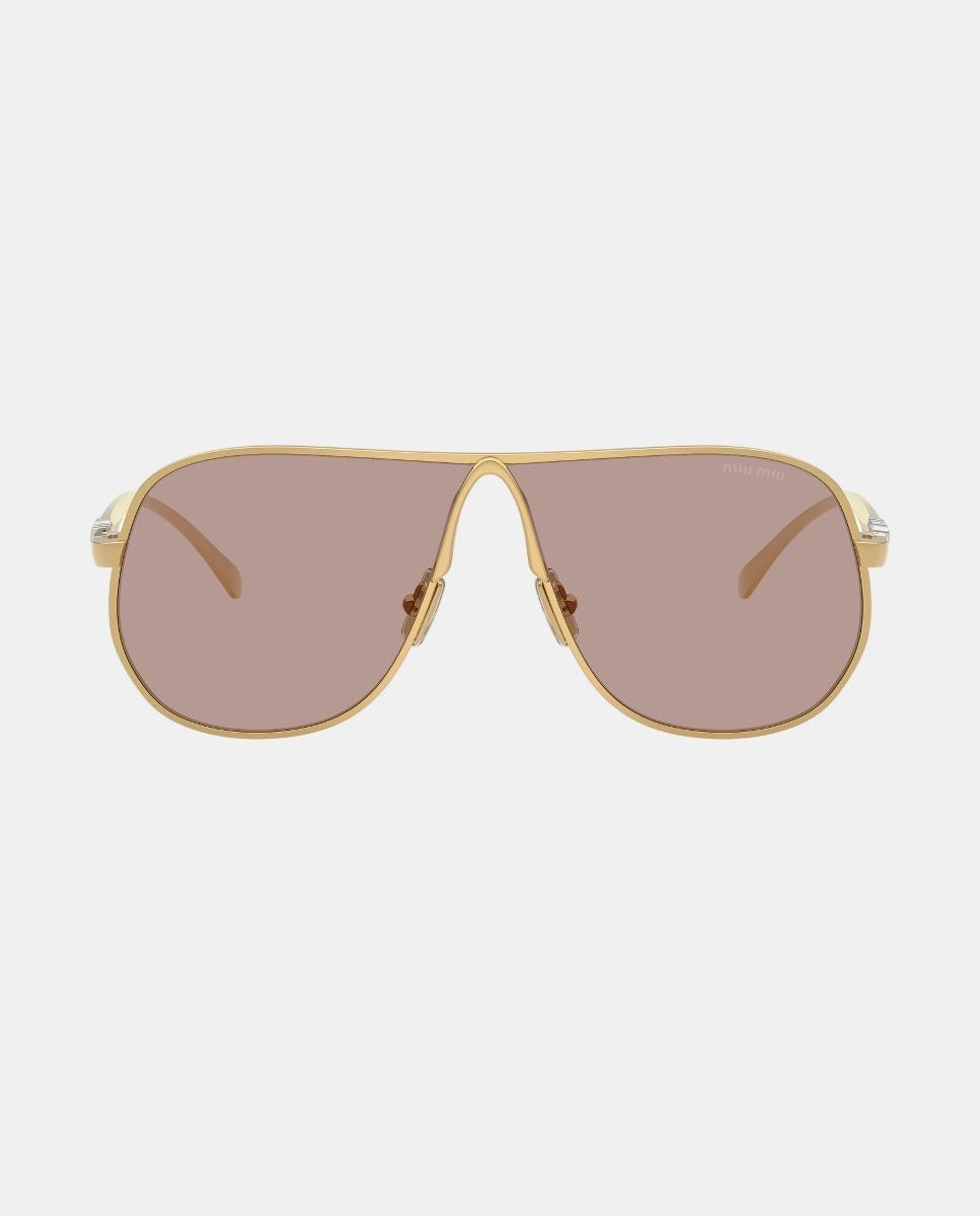 Gafas de sol MU A56S de mujer piloto en metal