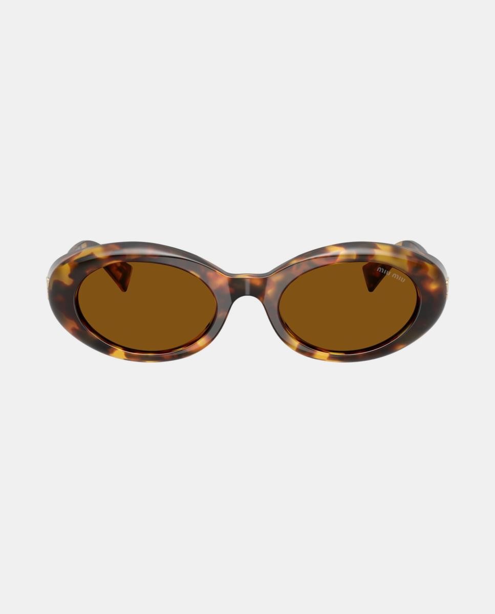 Imagen 0 de Gafas de sol MU B09S de mujer ovalada en acetato Marrón