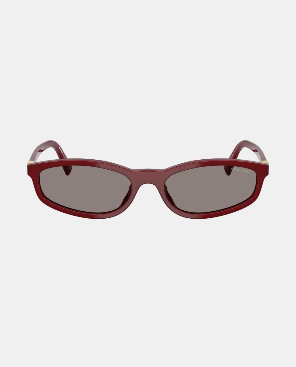 Imagen 0 de Gafas de sol MU A06S de mujer geométrica en acetato Rojo