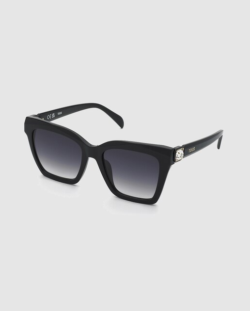 Imagen 0 de Gafas de sol de mujer cuadrada en acetato lente degradada