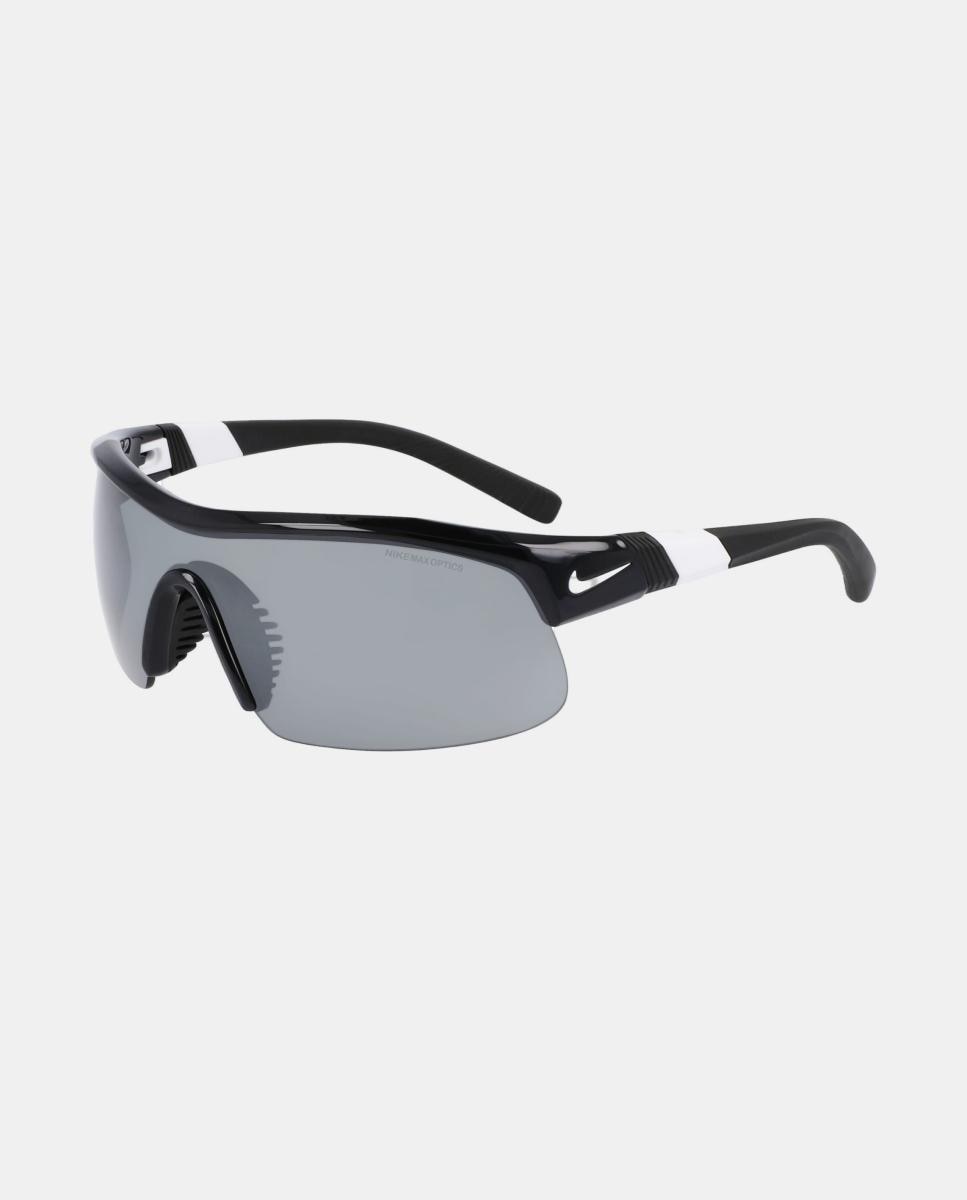 Gafa de sol unisex envolvente en inyectado con lente espejada - Nike - Negro Negro-3