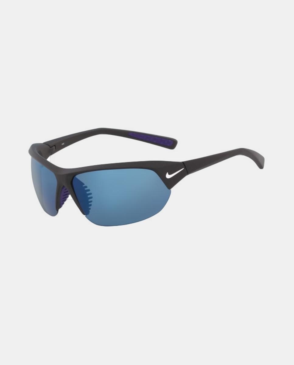 Gafa de sol hombre envolvente en inyectado con lente espejada - Nike - Negro Negro-2