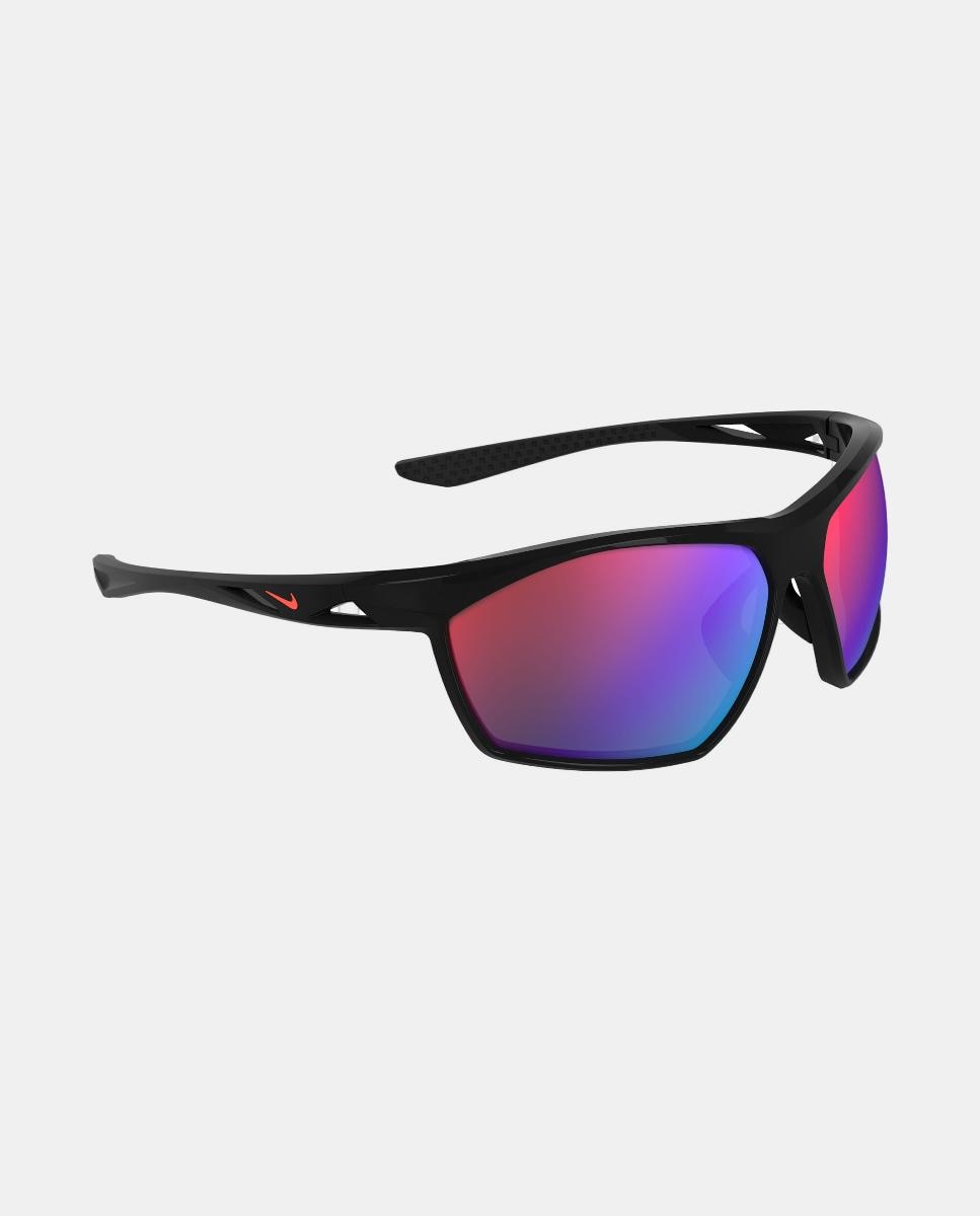 Gafa de sol unisex envolvente en inyectado con lente espejada - Nike - Negro Negro-3
