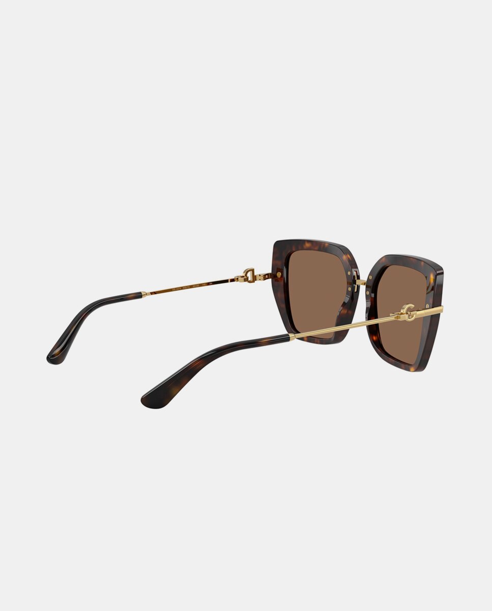 Gafas de sol DG4474 de mujer mariposa en acetato - Dolce & Gabbana - Marrón Marrón-3