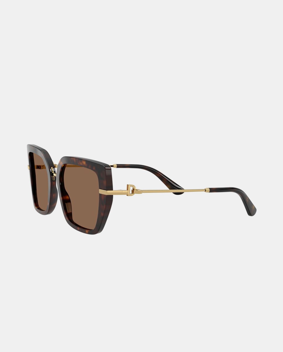 Gafas de sol DG4474 de mujer mariposa en acetato - Dolce & Gabbana - Marrón Marrón-4