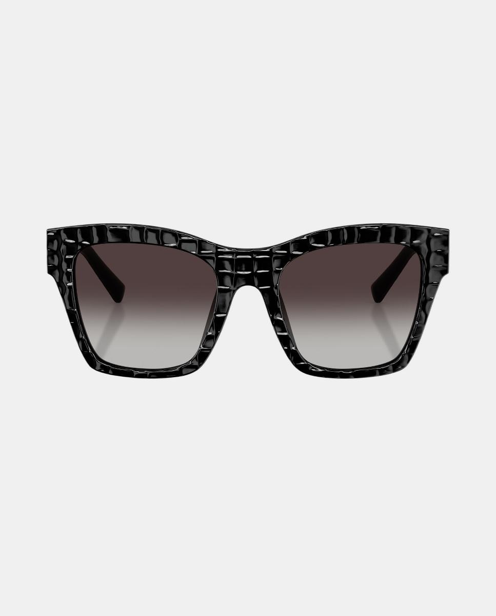 Gafas de sol DG4512 de mujer cuadrada en acetato con lente degradada - Dolce & Gabbana - Negro Negro-4