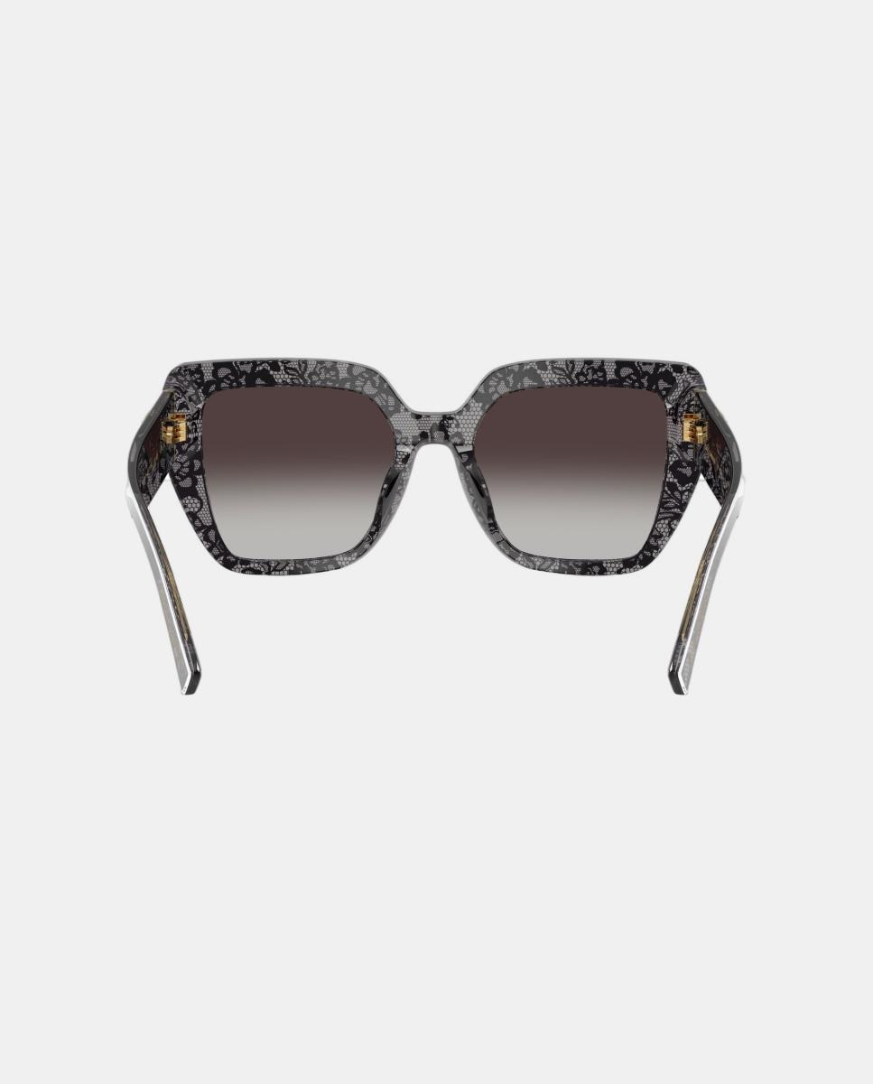 Imagen 6 de Gafas de sol DG4538 de mujer cuadrada en acetato con lente degradada - Dolce & Gabbana - Negro Negro