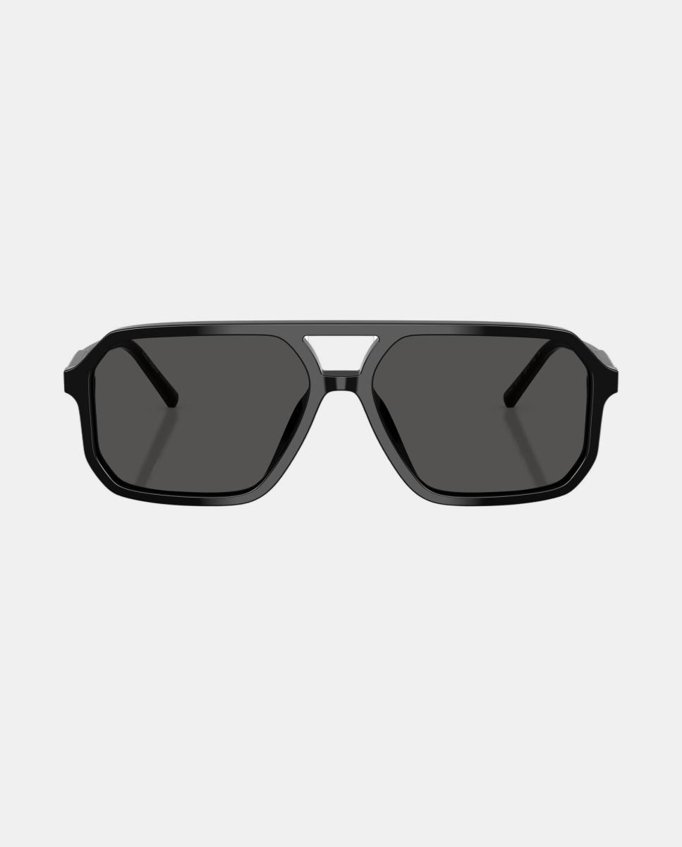 Imagen 4 de Gafas de sol DG4541 unisex piloto en acetato - Dolce & Gabbana - Negro Negro
