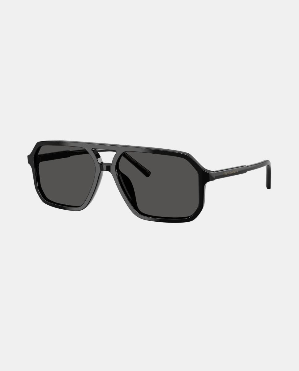 Imagen 7 de Gafas de sol DG4541 unisex piloto en acetato - Dolce & Gabbana - Negro Negro