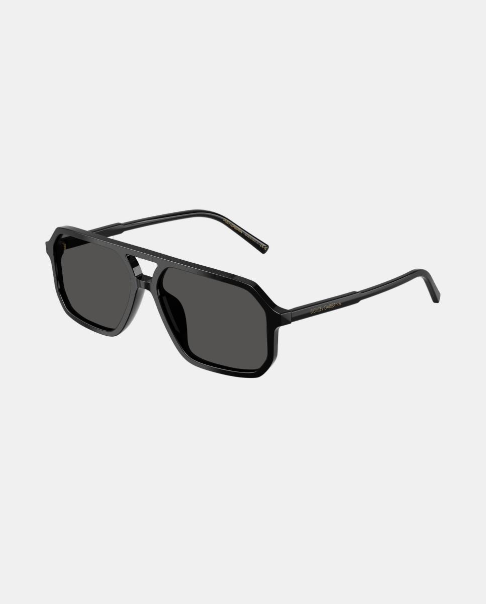 Imagen 8 de Gafas de sol DG4541 unisex piloto en acetato - Dolce & Gabbana - Negro Negro