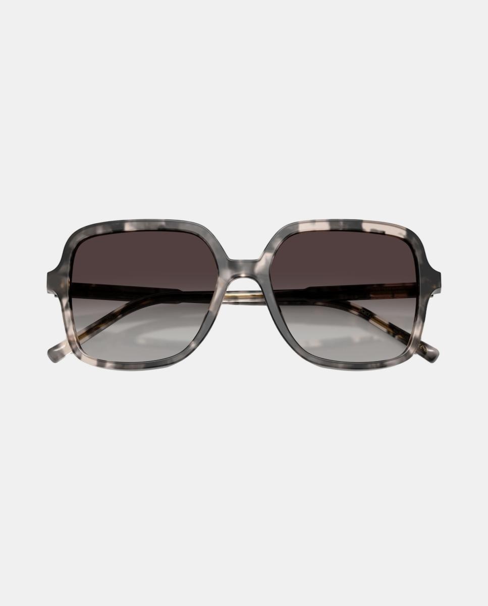 Gafas de sol DG4539 de mujer cuadrada en acetato con lente degradada - Dolce & Gabbana - Marrón Marrón-5